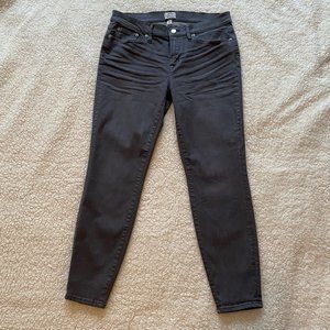 JCrew Toothpick Jeans, Gray, Size 31